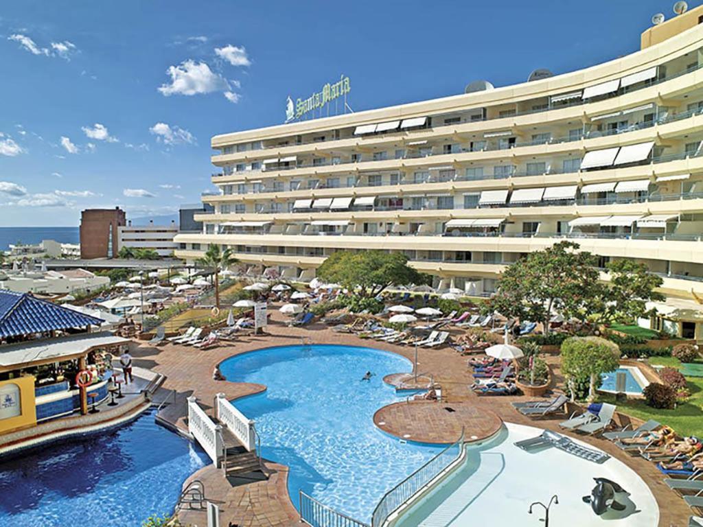 Sea View Studio Apartment in Santa Maria Adeje Esterno foto